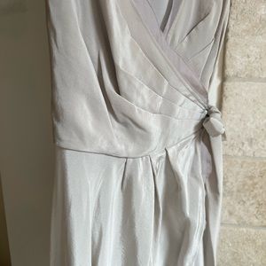 Anthropologie Silk Wrap Dress